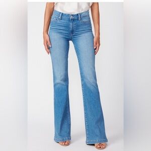 Paige Genevieve Golden Years High Rise Flare Jeans Size 32 NWT